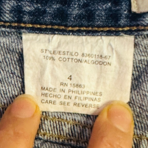 Zena Jeans Vintage High Rise Women Size 4 Medium Wash Straight Leg - Picture 4 of 11